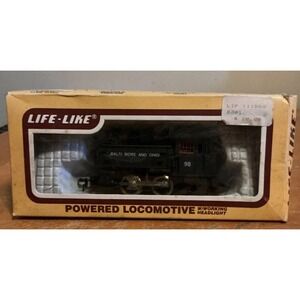 Vintage Life-Like HO Scale DOCKSIDE B & O LOCOMOTIVE #8301 Tested Working